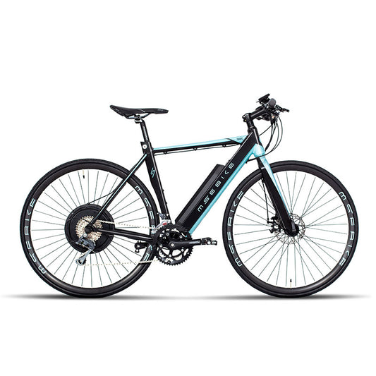 MS-EBIKE REIMS G ELECTRIC ROAD BIKE BLACK BLUE