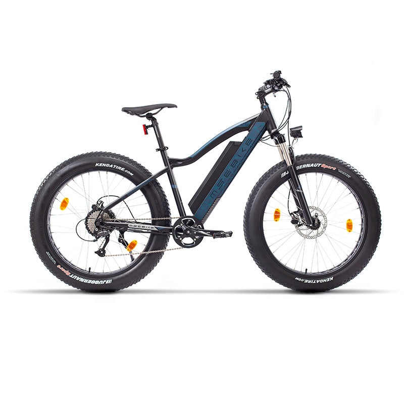 MS-EBIKE STEFAN ELECTRIC FAT TYRE BIKE BLACK