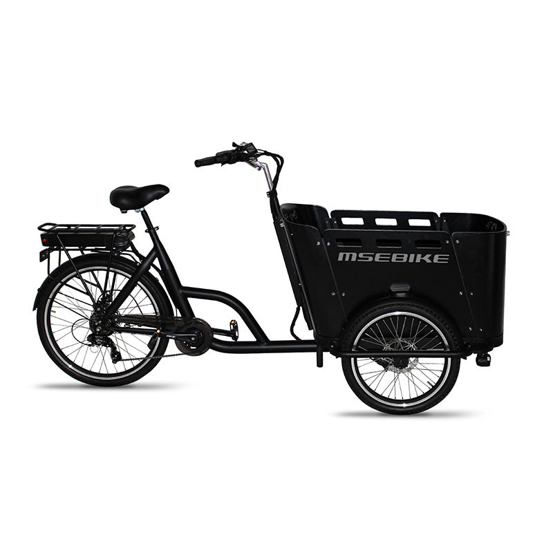 MS-EBIKE TARREK ELECTRIC CARGO BIKE BLACK